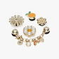 Crocs Jibbitz Everything Nice Gem Mix - מארז 5 ג'יביטים קרוקס