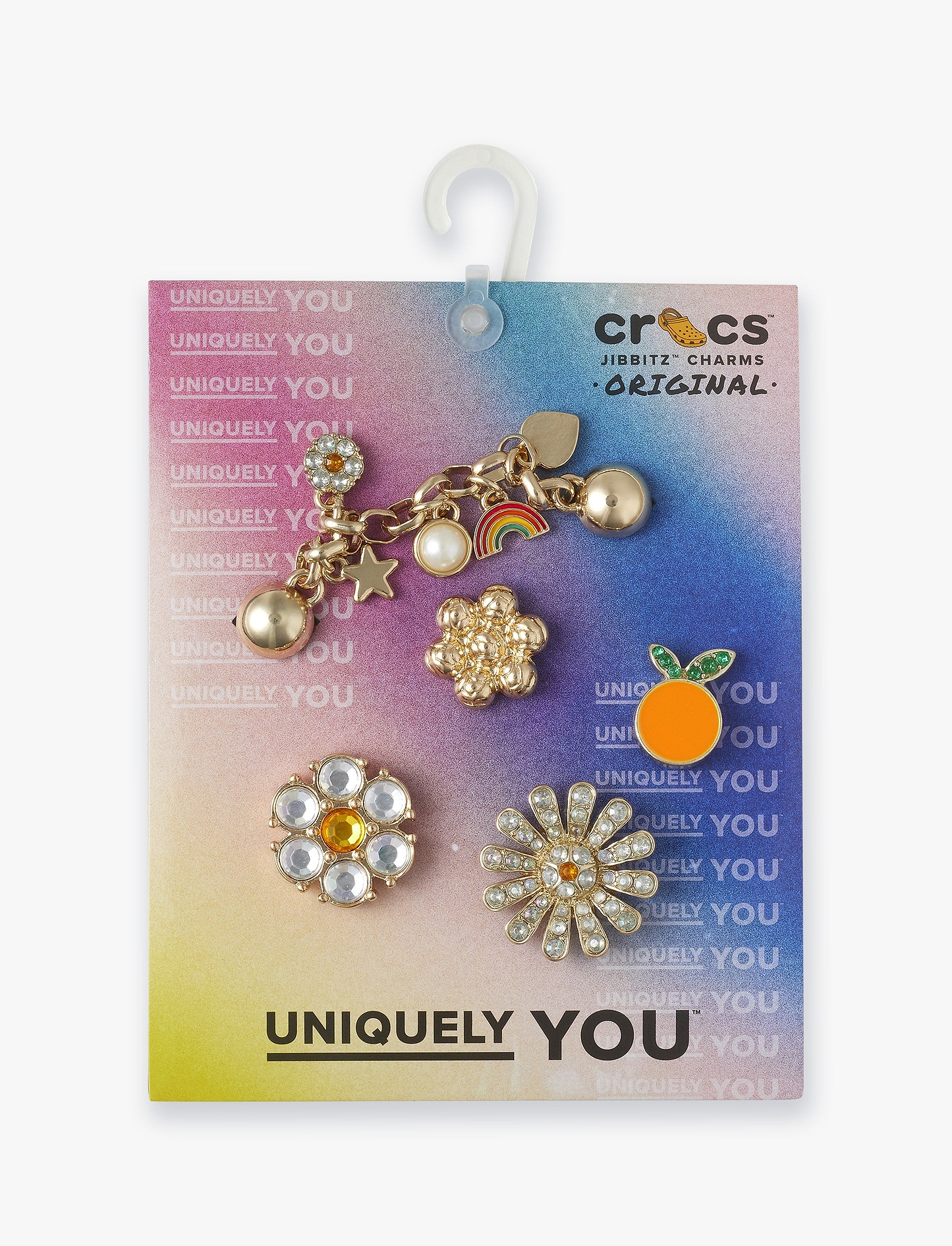 Crocs Jibbitz Everything Nice Gem Mix - מארז 5 ג'יביטים קרוקס