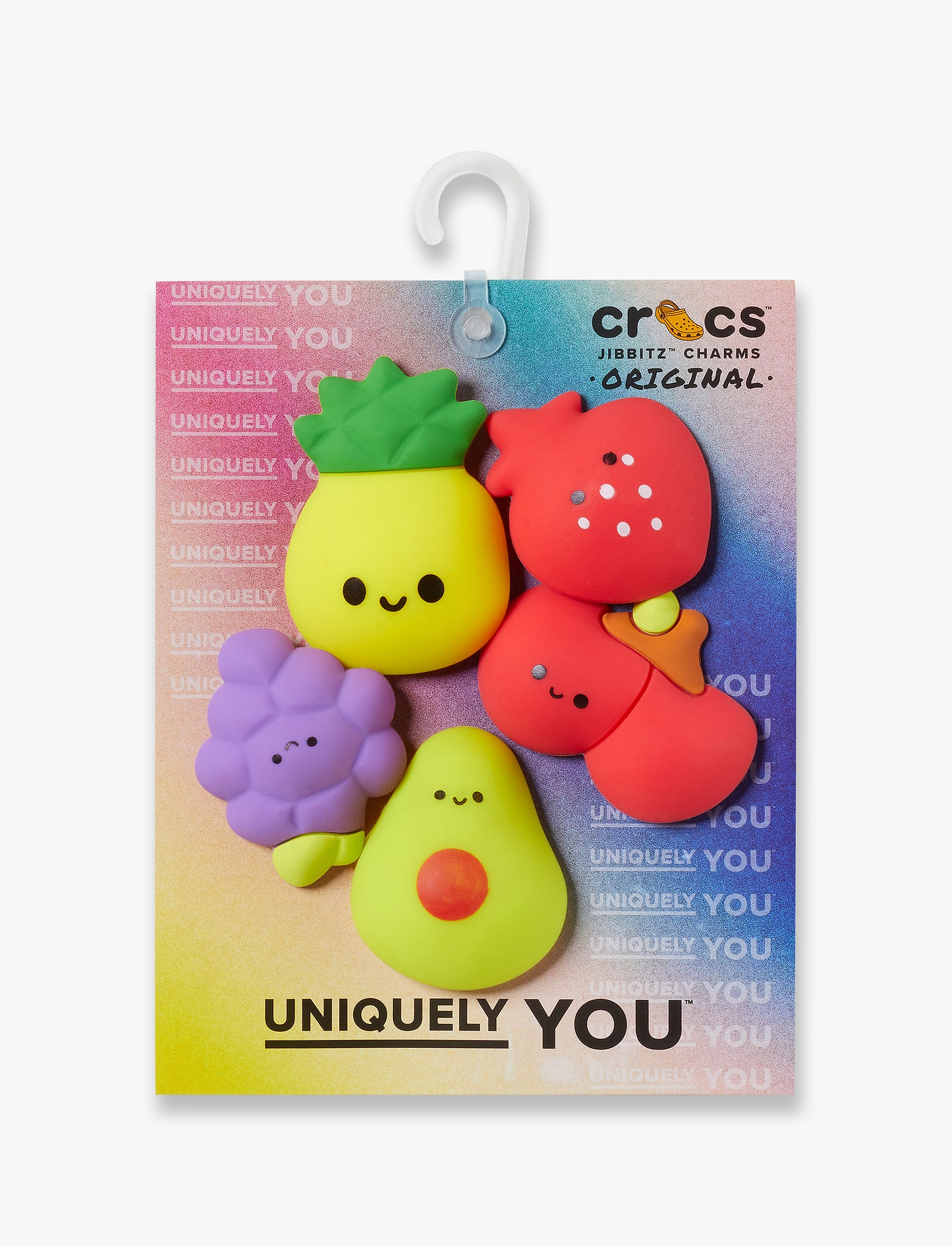 Crocs Squish Fruits - מארז 5 ג'יביטים קרוקס