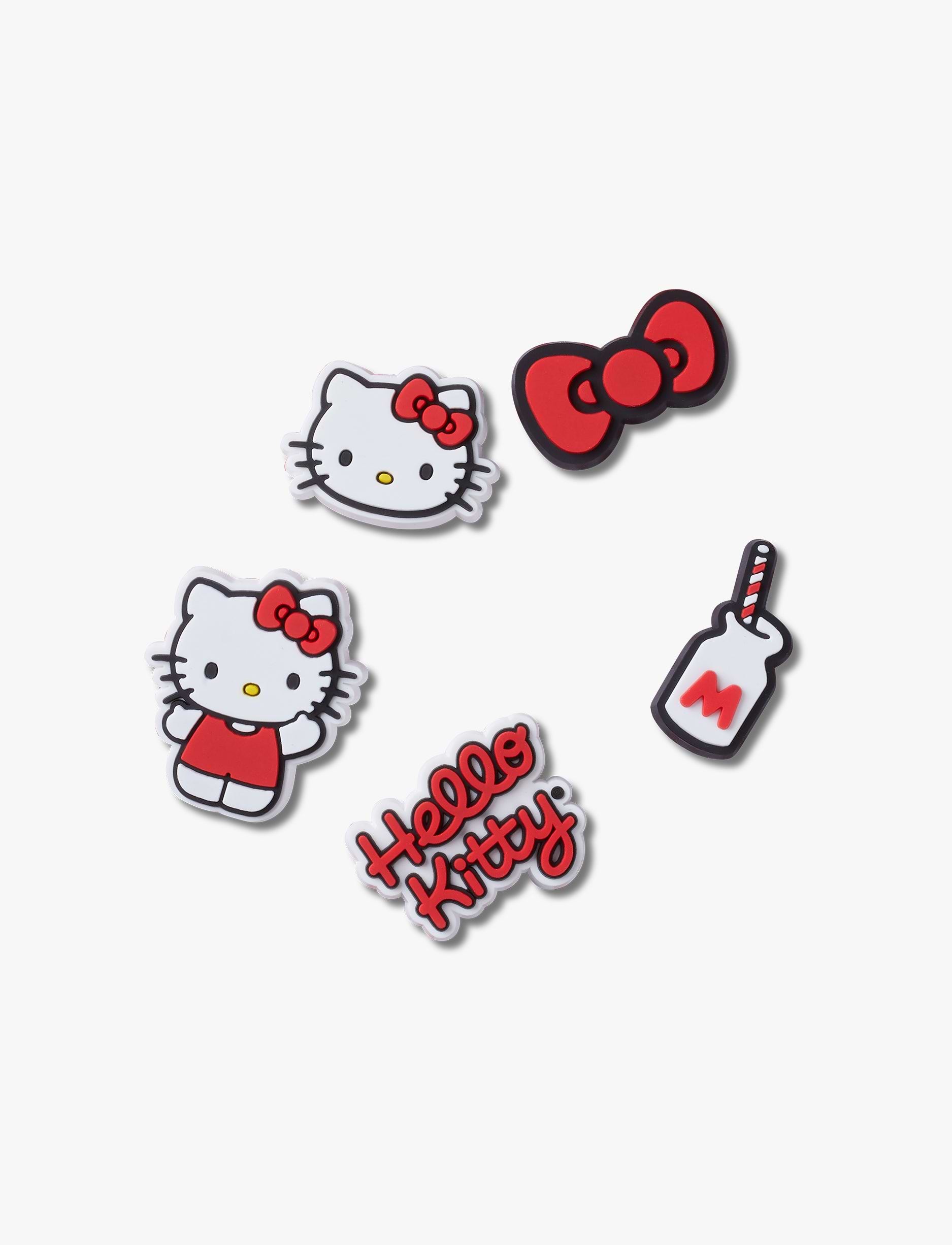 Crocs Hello Kitty -  מארז 5 ג'יביטים קרוקס