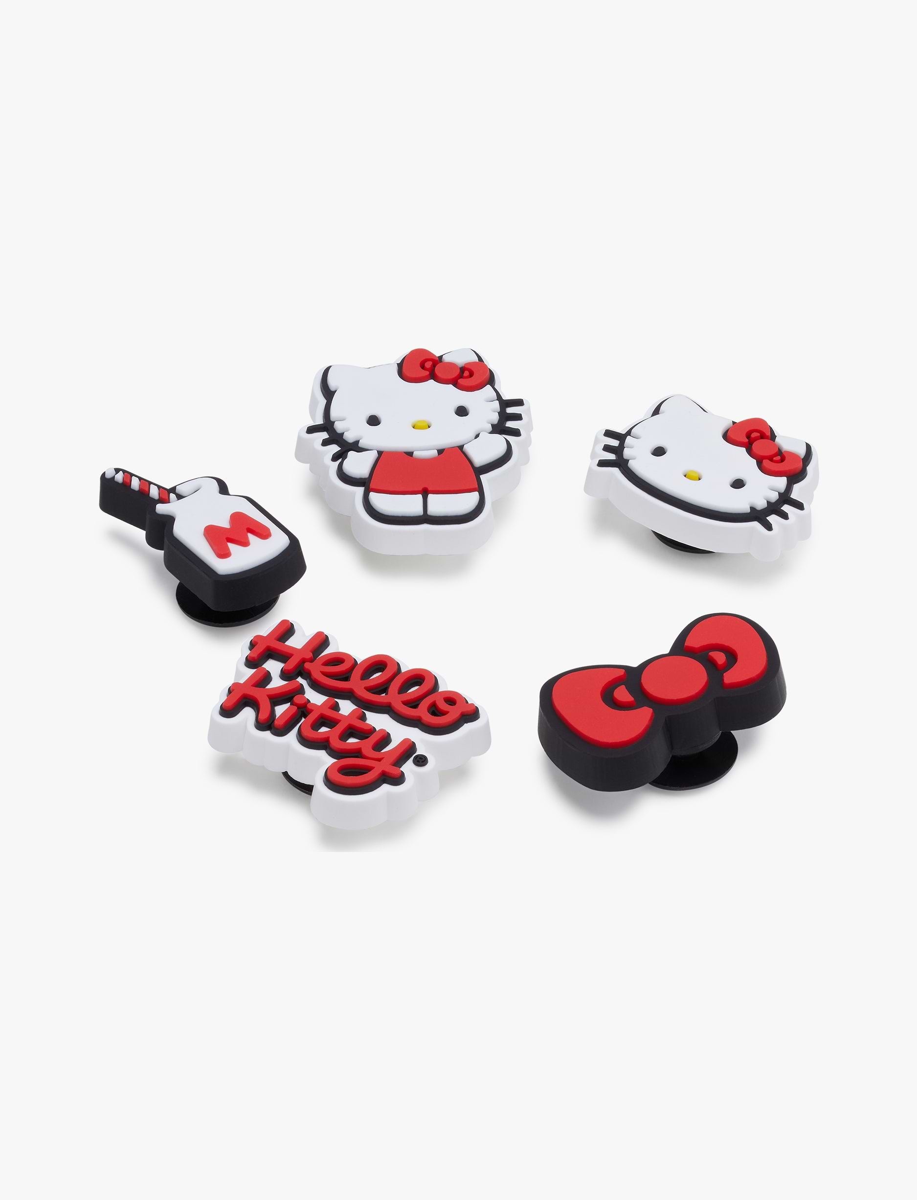 Crocs Hello Kitty -  מארז 5 ג'יביטים קרוקס