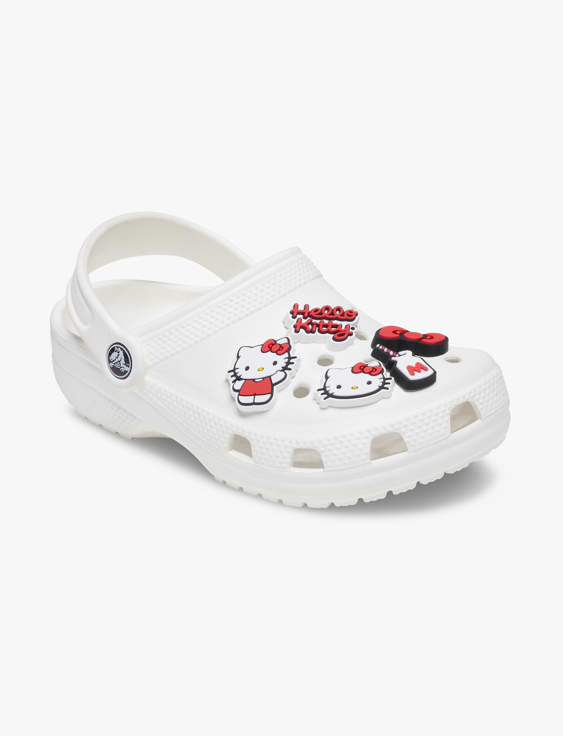 Crocs Hello Kitty -  מארז 5 ג'יביטים קרוקס