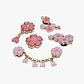Crocs Blooming Cherry Blossom - מארז 5 ג'יביטים קרוקס