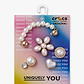 Crocs Jibbitz Dainty Pearl Jewelry - מארז 5 ג'יביטים קרוקס