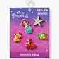 Crocs Jibbitz Princess Ariel  - מארז 5 ג'יביטים קרוקס