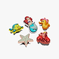 Crocs Jibbitz Princess Ariel  - מארז 5 ג'יביטים קרוקס