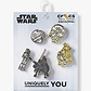 Crocs Jibbitz Star Wars - מארז 5 ג'יביטים קרוקס