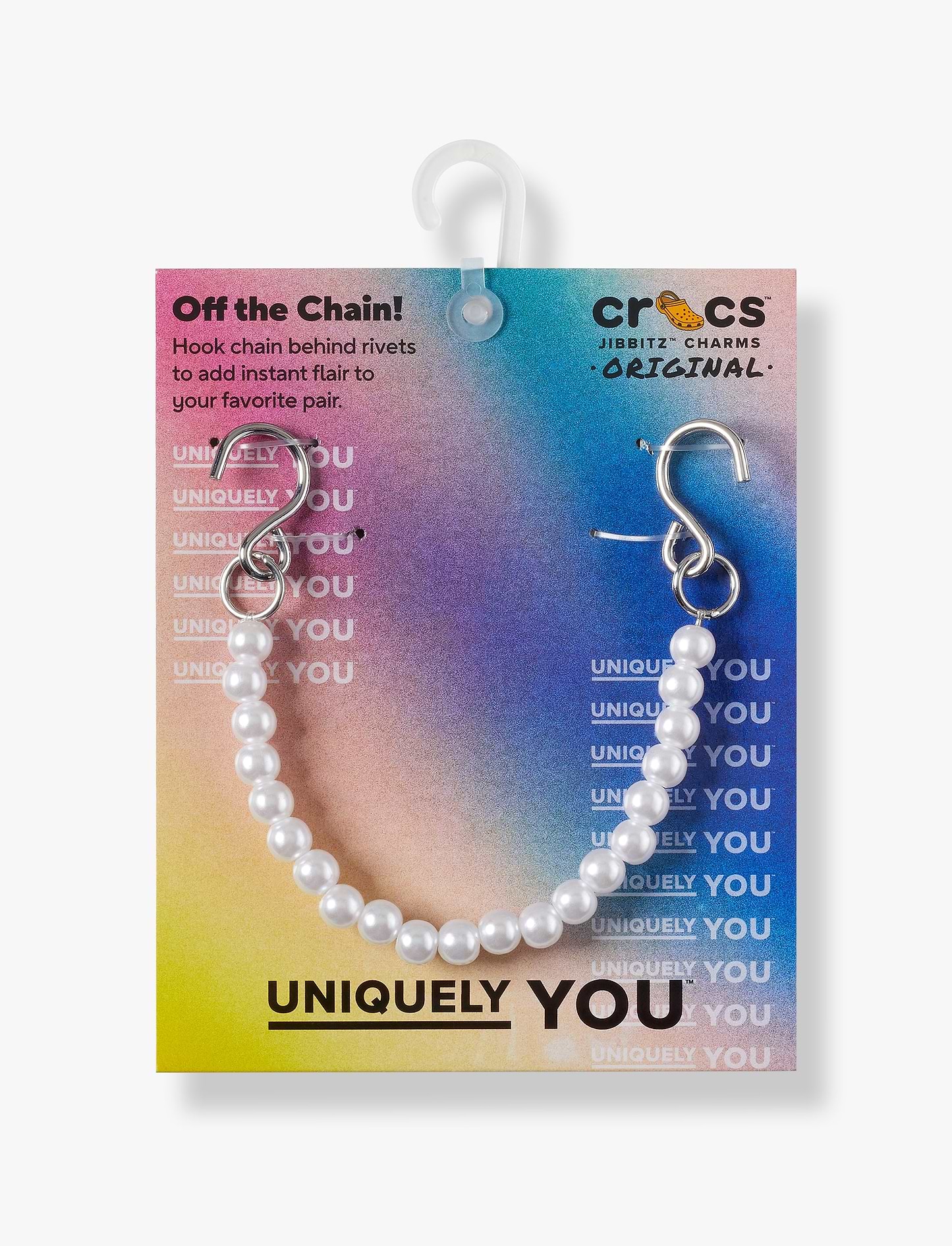 Crocs Jibbitz Pearl Strap Chain - ג'יביט קרוקס שרשרת פנינה