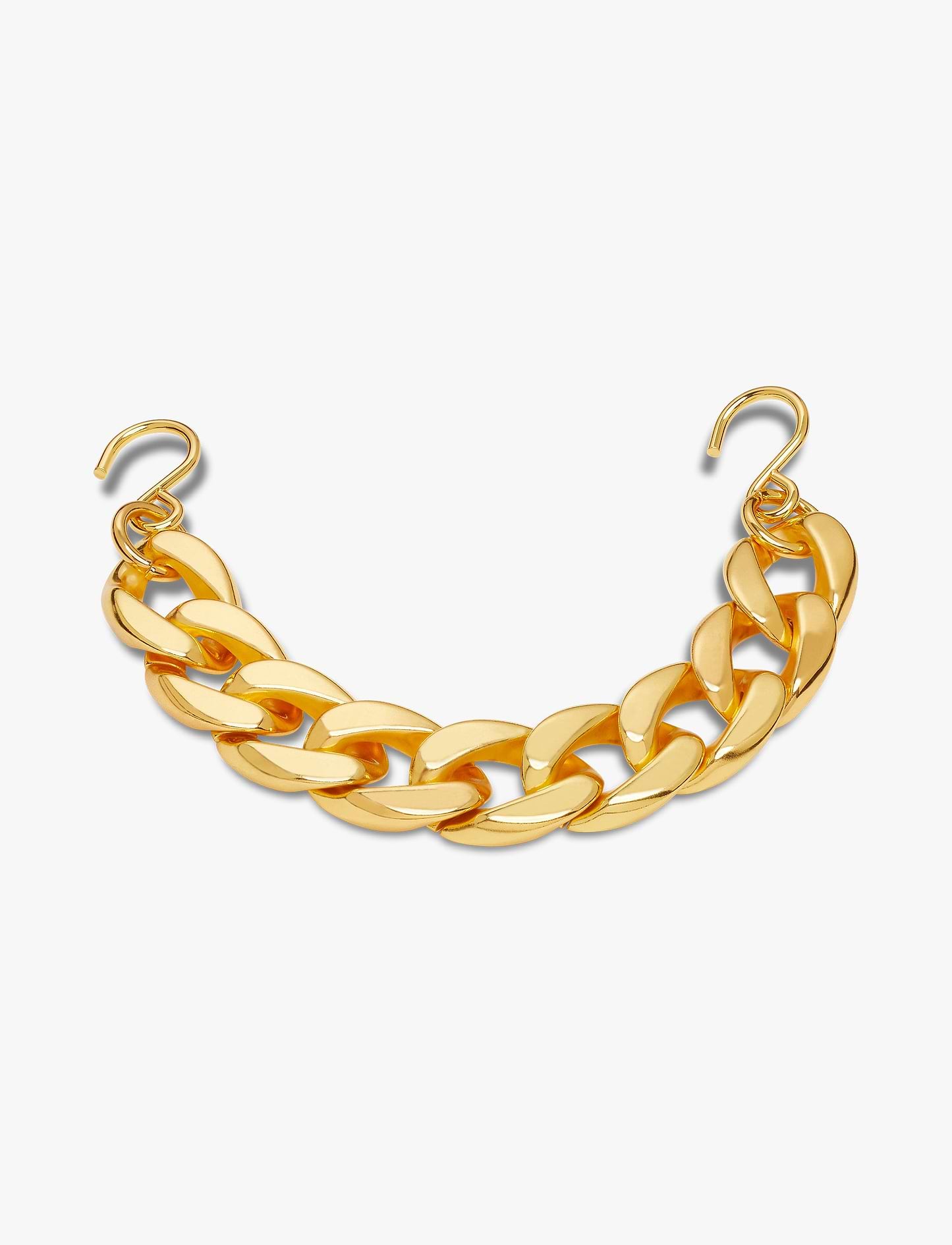Crocs Gold Cuban Strap Chain - ג'יביטים קרוקס