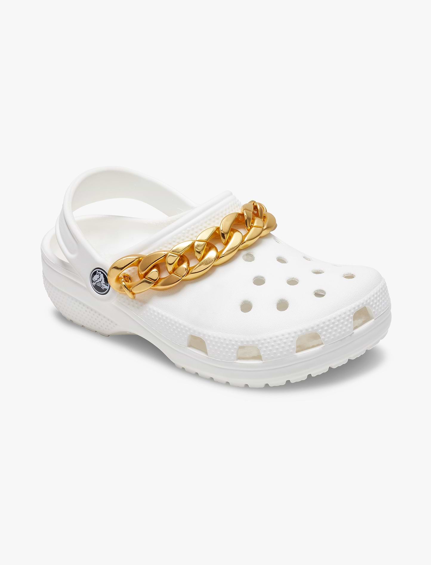 Crocs Gold Cuban Strap Chain - ג'יביטים קרוקס