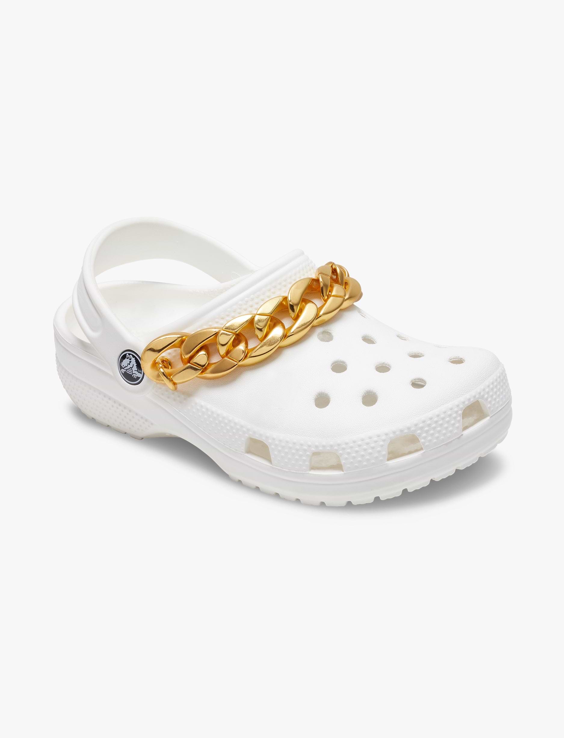 Crocs Gold Cuban Strap Chain -  ג'יביטים קרוקס