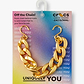 Crocs Gold Cuban Strap Chain -  ג'יביטים קרוקס