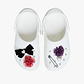 Crocs Jibbitz Floral and Pearl - מארז 5 ג'יביטים קרוקס