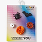 Crocs Jibbitz Hide and Eek Halloween - מארז 5 ג'יביטים קרוקס