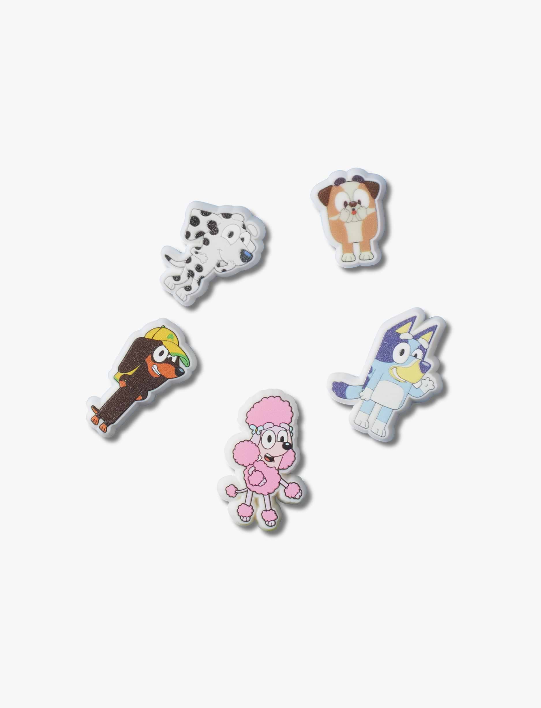 Crocs Jibbitz Bluey - מארז 5 ג'יביטים קרוקס