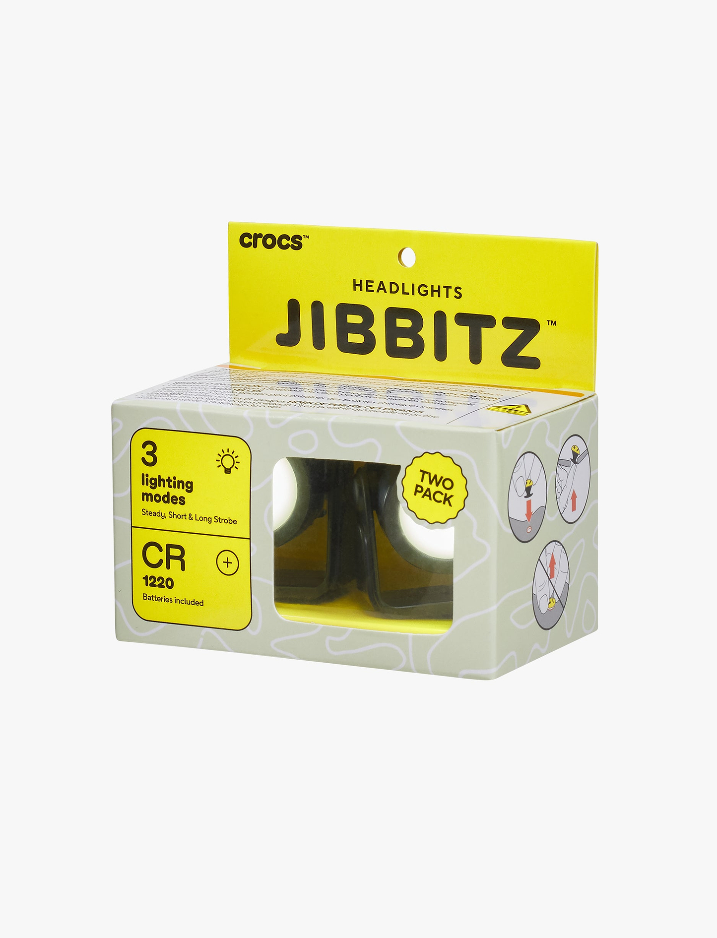Crocs Jibbitz Headlights -  ג'יביטים קרוקס