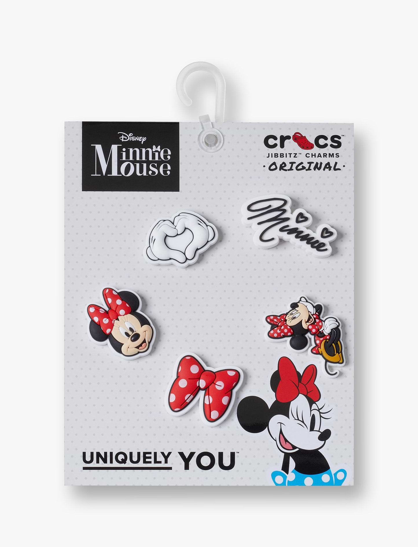 Crocs Jibbitz Minnie Dress - מארז 5 ג'יביטים קרוקס