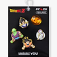 Crocs Jibbitz Dragon Ball Z - מארז 5 ג'יביטים קרוקס