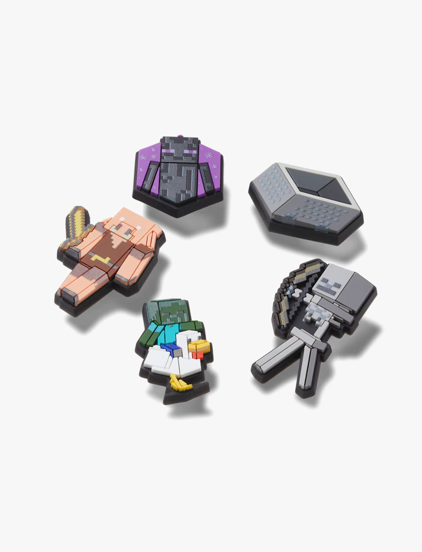 Crocs Jibbitz Minecratf - מארז 5 ג'יביטים קרוקס