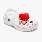 Crocs Red Valentines - מארז 5 ג'יביטים קרוקס