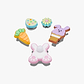 Crocs Description Easter Celebration Inc - מארז 5 ג'יביטים קרוקס