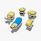 Crocs Jibbitz The Simpsons - מארז 5 ג'יביטים קרוקס