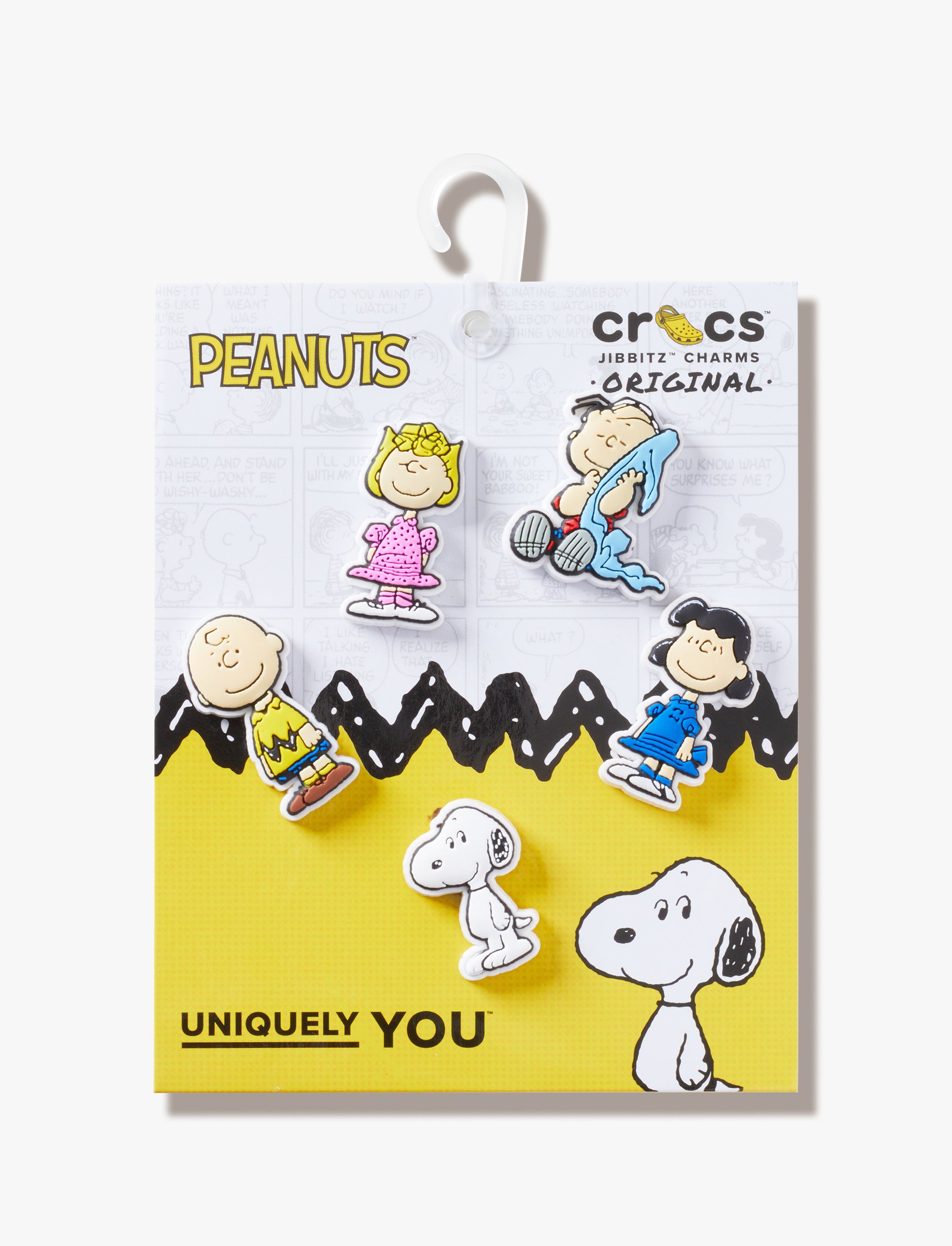 Crocs Jibbitz Peanuts II - מארז 5 ג'יביטים קרוקס