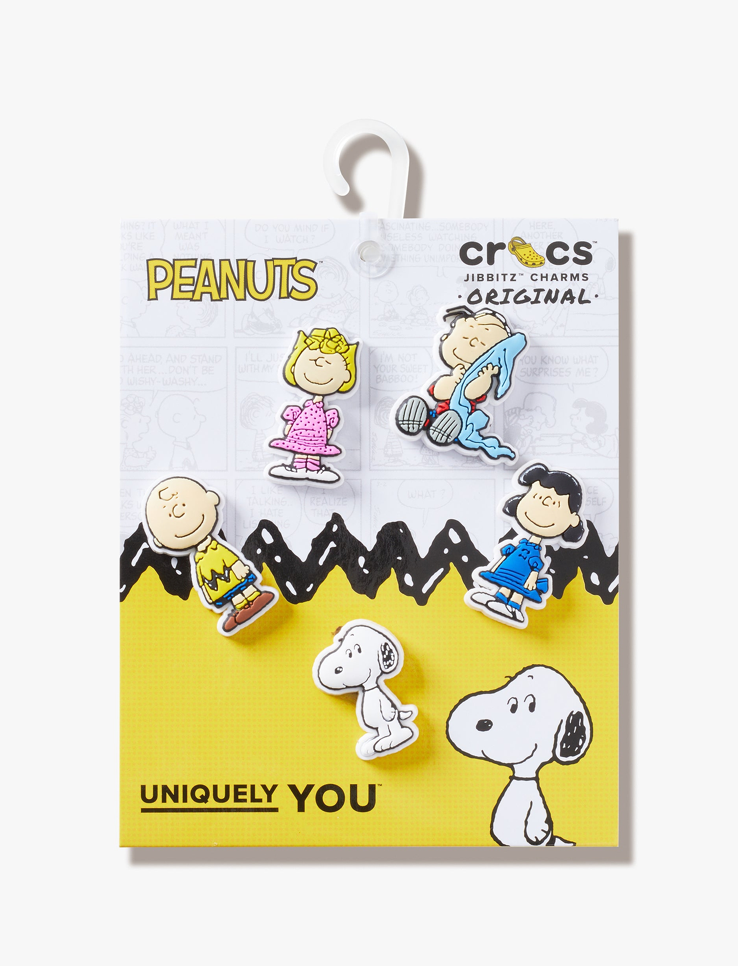 Crocs Jibbitz Peanuts II - מארז 5 ג'יביטים קרוקס