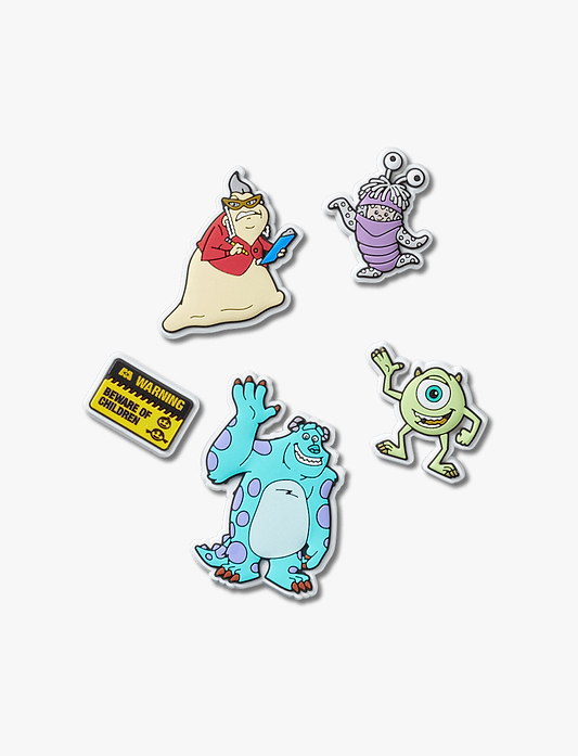 Crocs Jibbitz Monsters Inc 5 Pack - מארז 5 ג'יביטים קרוקס מפלצות בע"מ