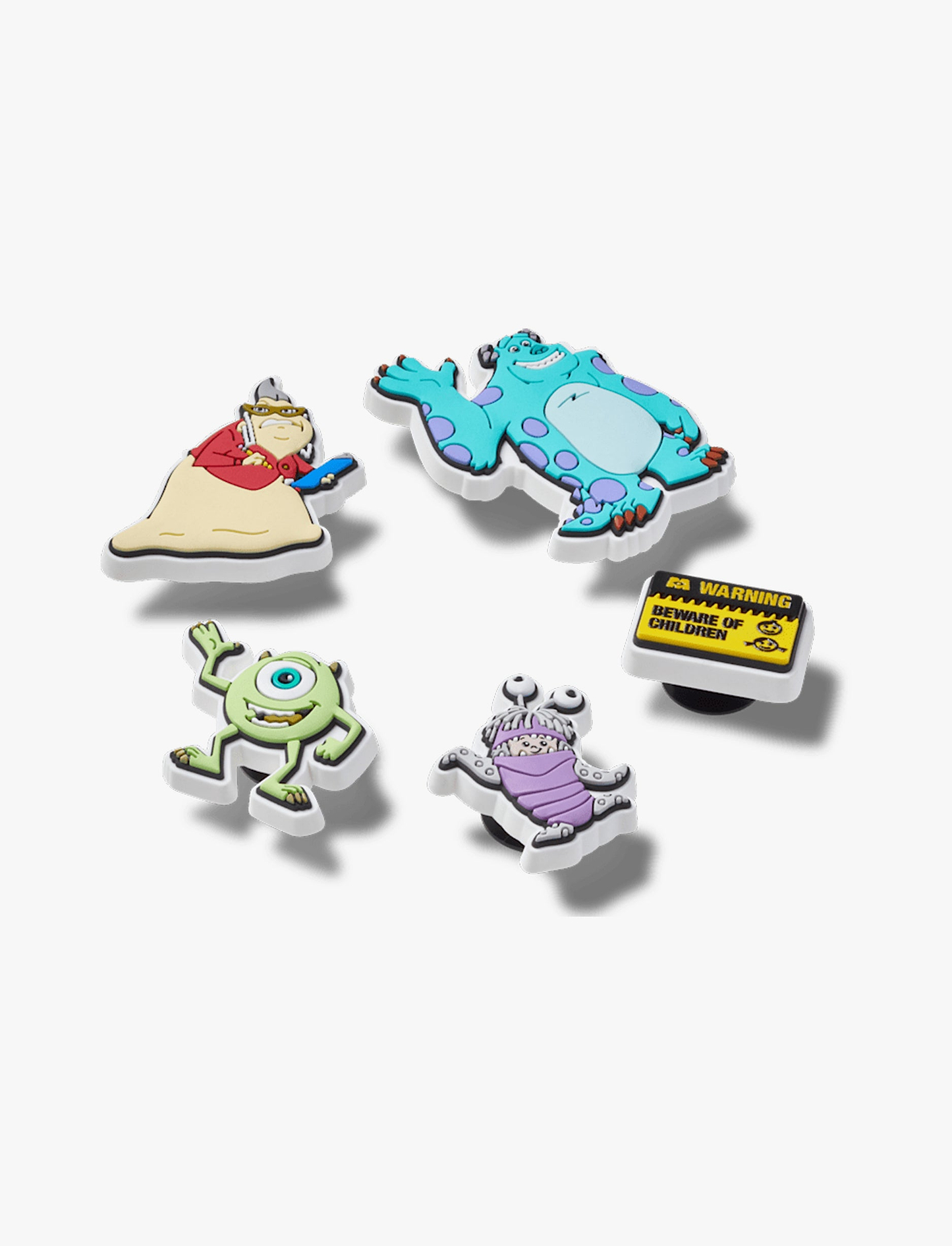 Crocs Jibbitz Monsters Inc 5 Pack - מארז 5 ג'יביטים קרוקס מפלצות בע"מ