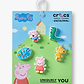 Crocs Jibbitz Peppa Pig - מארז 5 ג'יביטים קרוקס