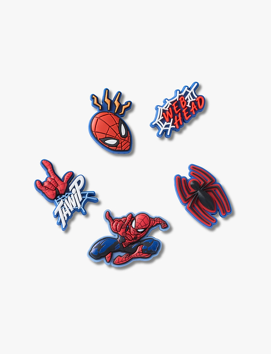 Crocs Jibbitz Spidermna - מארז 5 ג'יביטים קרוקס