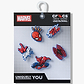 Crocs Jibbitz Spidermna - מארז 5 ג'יביטים קרוקס