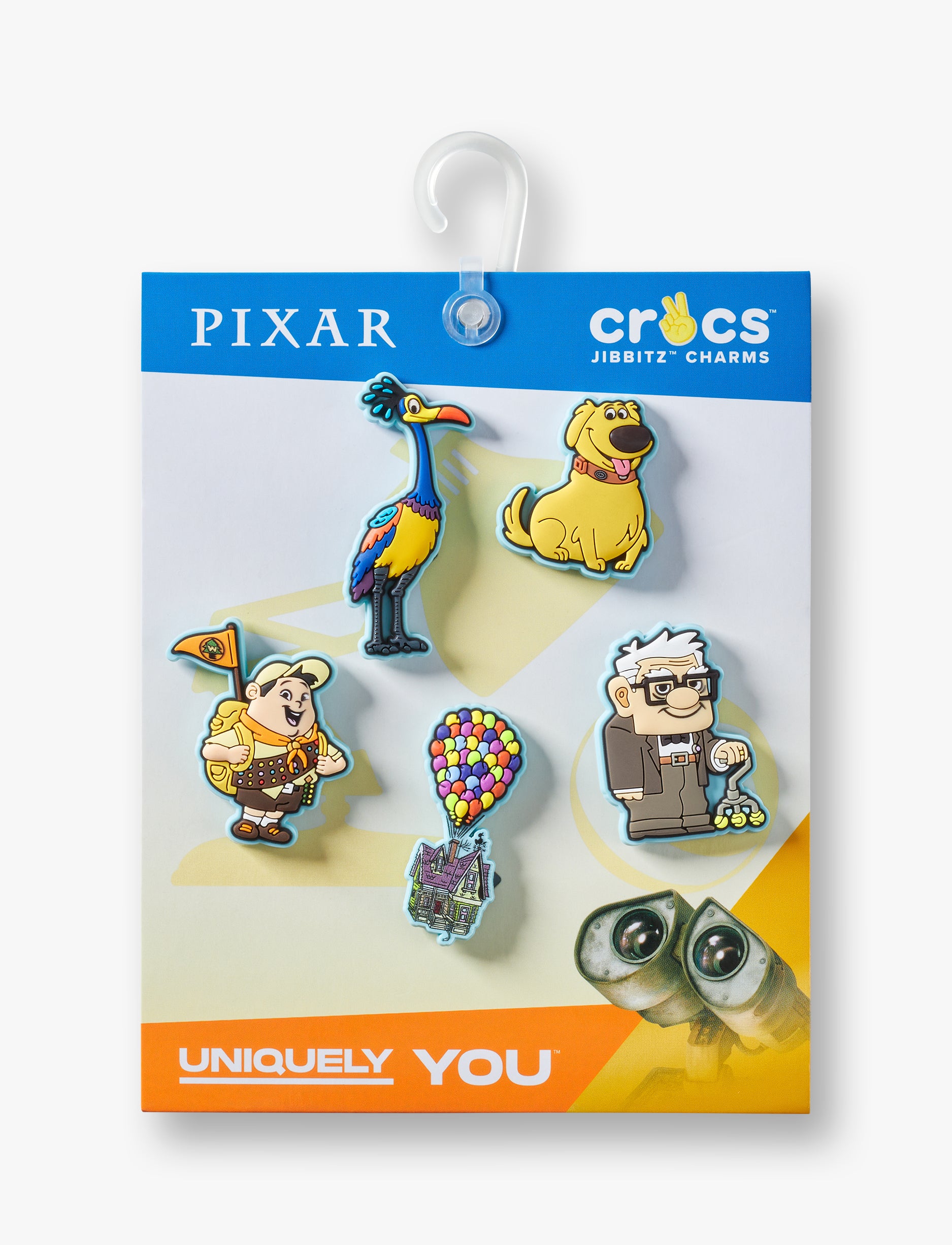 Crocs Jibbitz Pixar Animation - מארז 5 ג'יביטים קרוקס