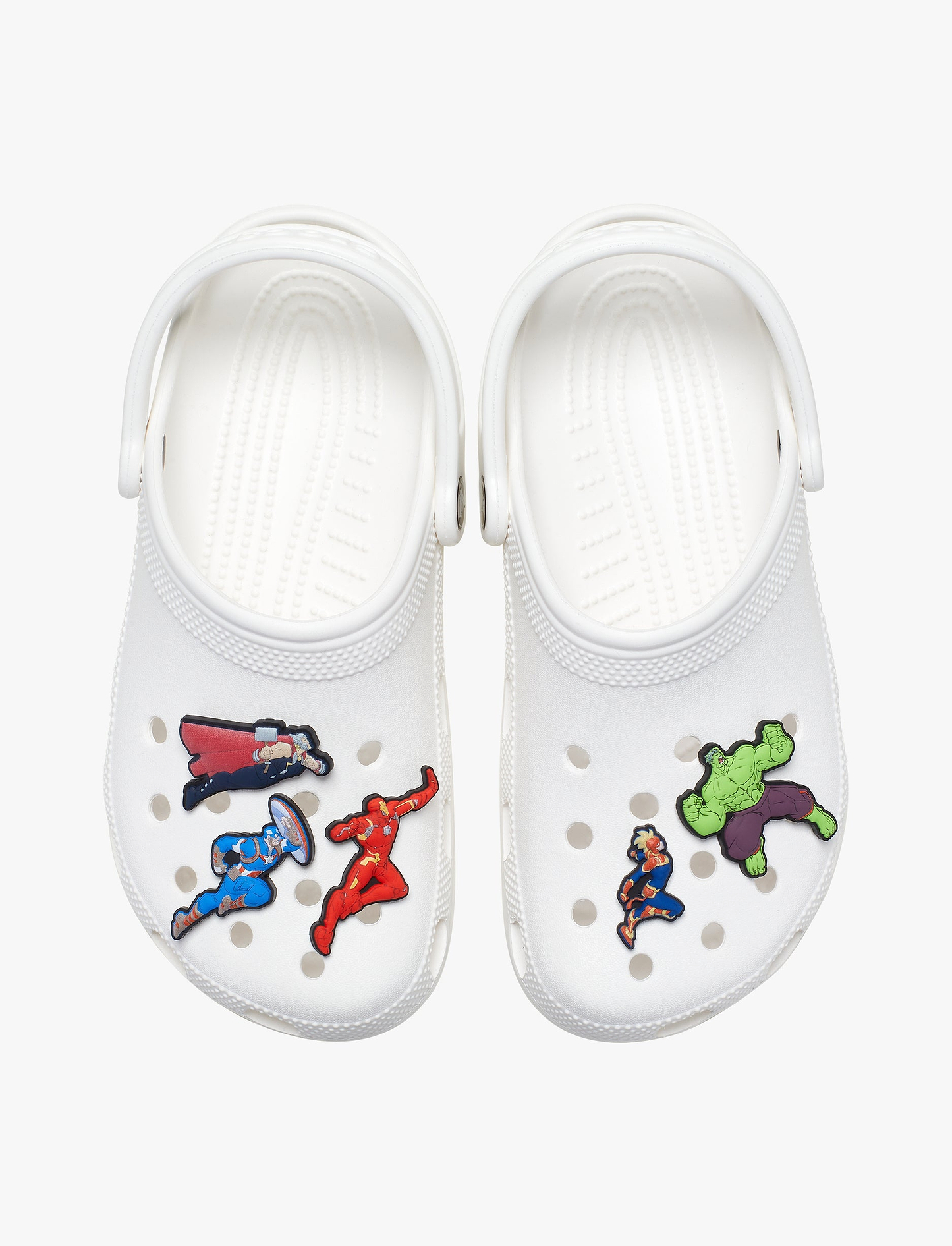 Crocs Jibbitz Avengers Heroes  -מארז 5 ג'יביטים קרוקס