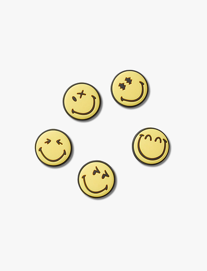 Crocs Jibbitz Smileyworld - מארז 5 ג'יביטים קרוקס
