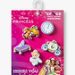 Crocs Jibbitz Cinderella - מארז 5 ג'יביטים קרוקס