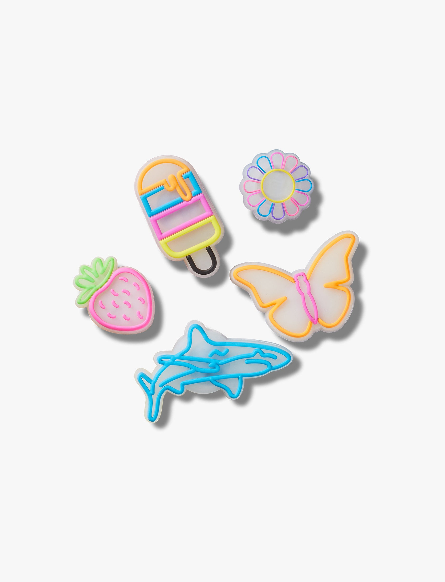 Crocs Lights Up Summer - מארז 5 ג'יביטים קרוקס