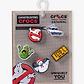 Crocs Jibbitz Ghostbusters 5 Pack - מארז 5 ג'יביטים קרוקס גוסטבאסטרס