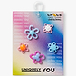 Crocs Jibbitz Vibrant Blossom – מארז 5 ג'יביטים קרוקס