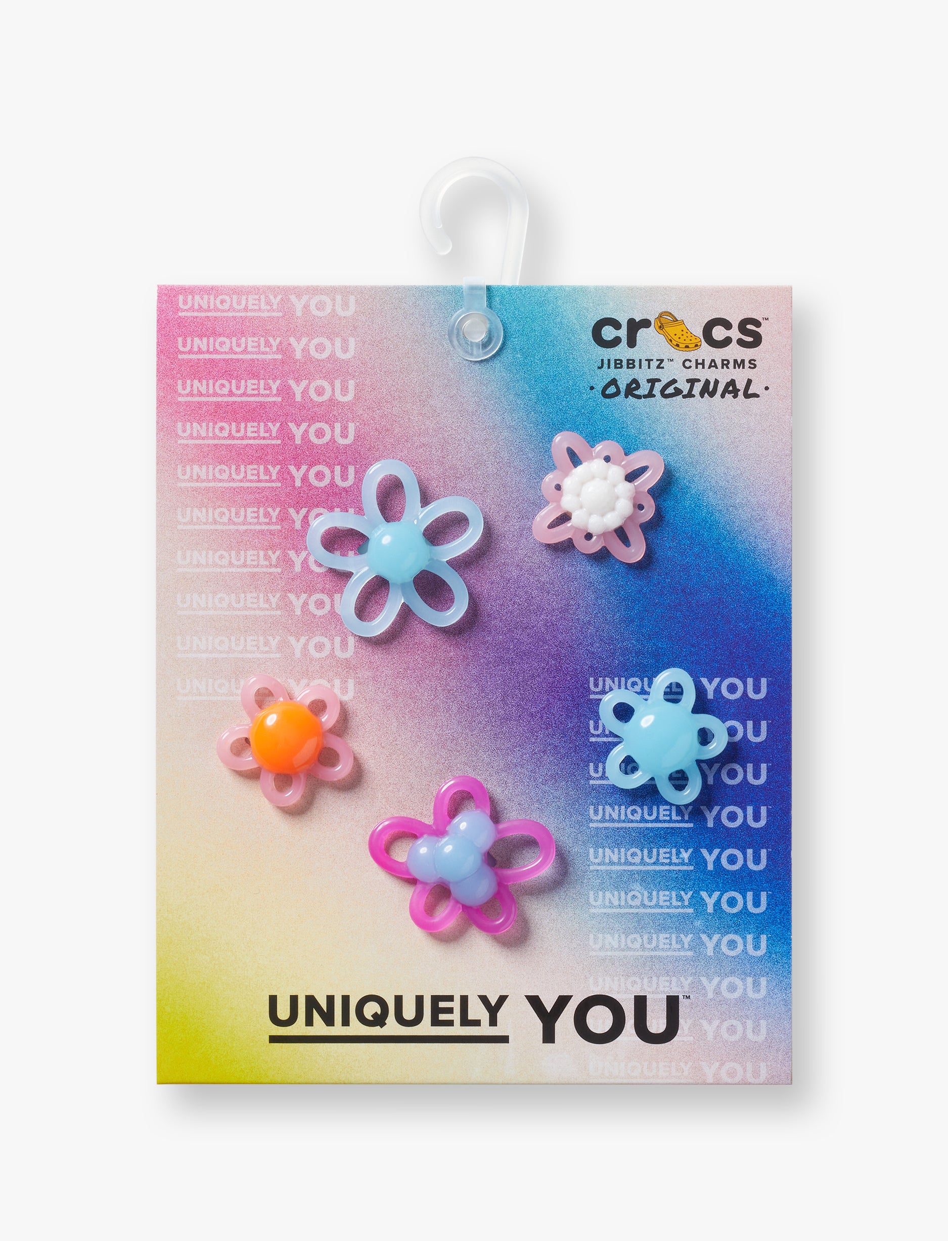 Crocs Jibbitz Vibrant Blossom – מארז 5 ג'יביטים קרוקס