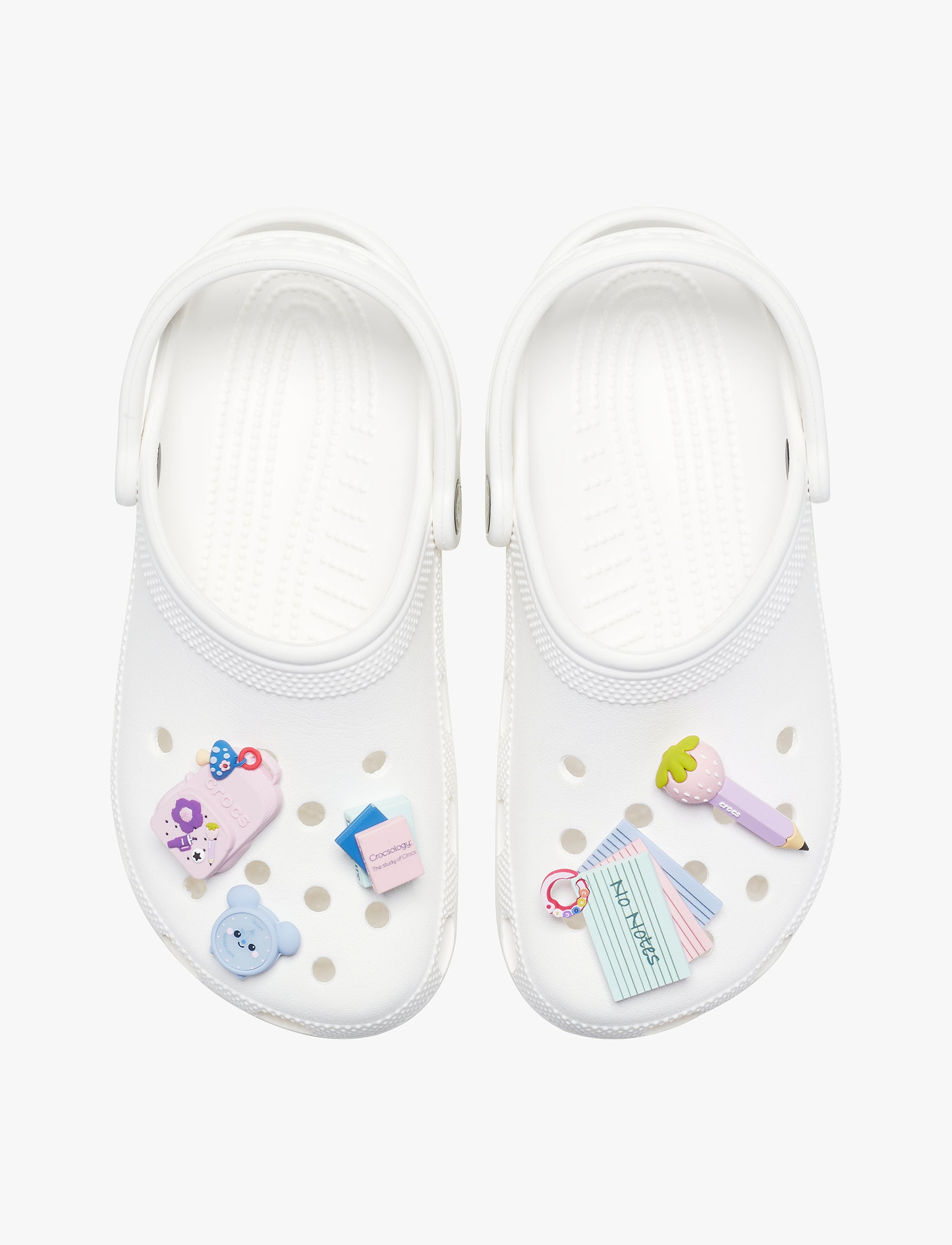 Crocs Jibbitz Girly Back to School - מארז 5 ג'יביטים קרוקס