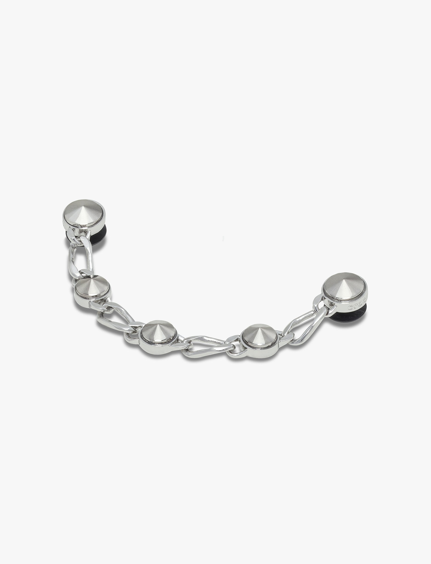 Crocs Silver Luxe Studded Chain - שרשרת ג'יביטים לקרוקס