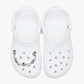 Crocs Silver Luxe Studded Chain - שרשרת ג'יביטים לקרוקס