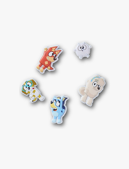 Crocs Jibbitz Bluey Multi – מארז 5 ג'יביטים קרוקס