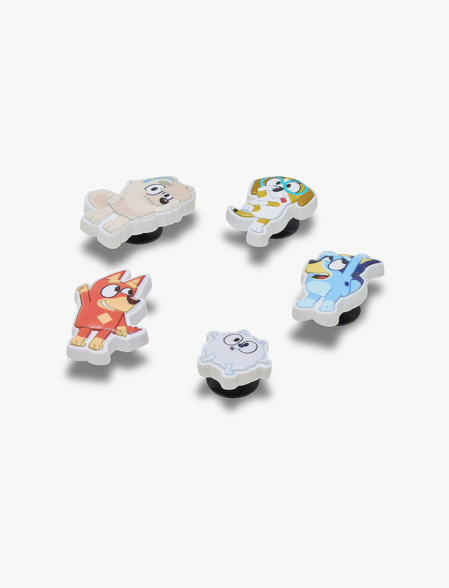 Crocs Jibbitz Bluey Multi – מארז 5 ג'יביטים קרוקס