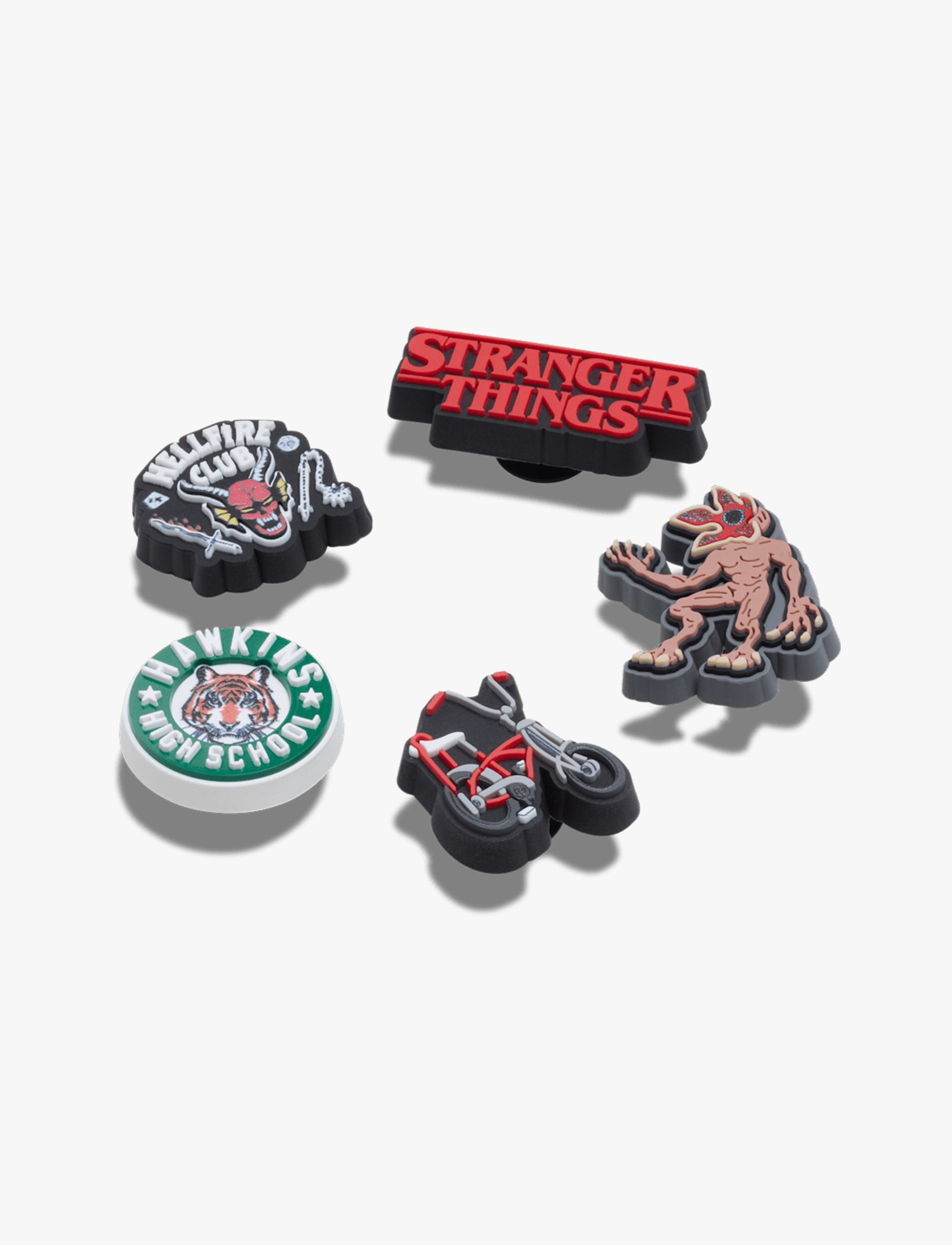 Crocs Jibbitz Stranger Thing    - מארז 5 ג'יביטים קרוקס