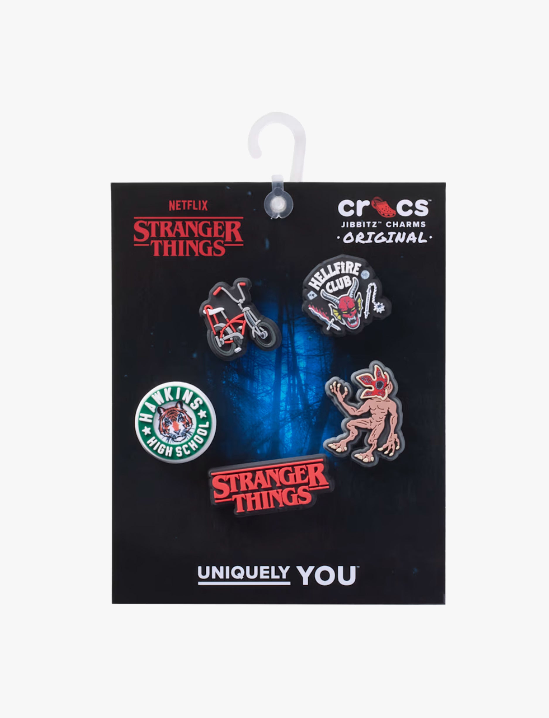 Crocs Jibbitz Stranger Thing - מארז 5 ג'יביטים קרוקס