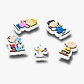 Crocs Jibbitz Peanuts – מארז 5 ג'יביטים קרוקס