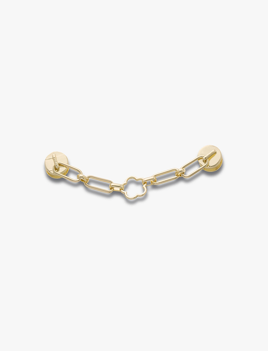 Crocs Gold Flower Chain - שרשרת ג'יביטים לקרוקס